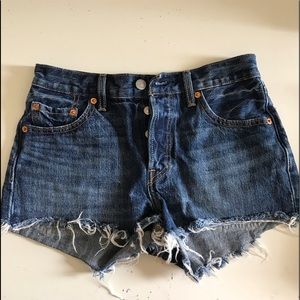 LEVI jean shorts
